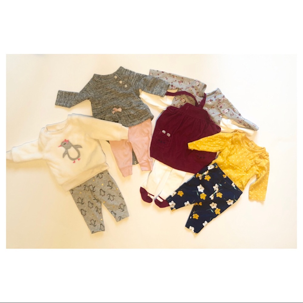 Carter’s lot baby girl size 0-3